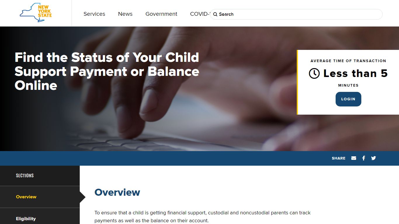 Find the Status of Your Child Support Payment or Balance Online